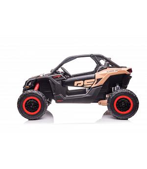BUGGY 24V, 2 MOTORES DE 240W, DK-CA001 Can-am RS, BEIG Y NEGRO, MANDO RC, LE12468